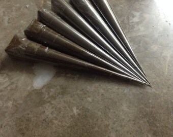 5 Medium Size Premium Quality Henna Cones