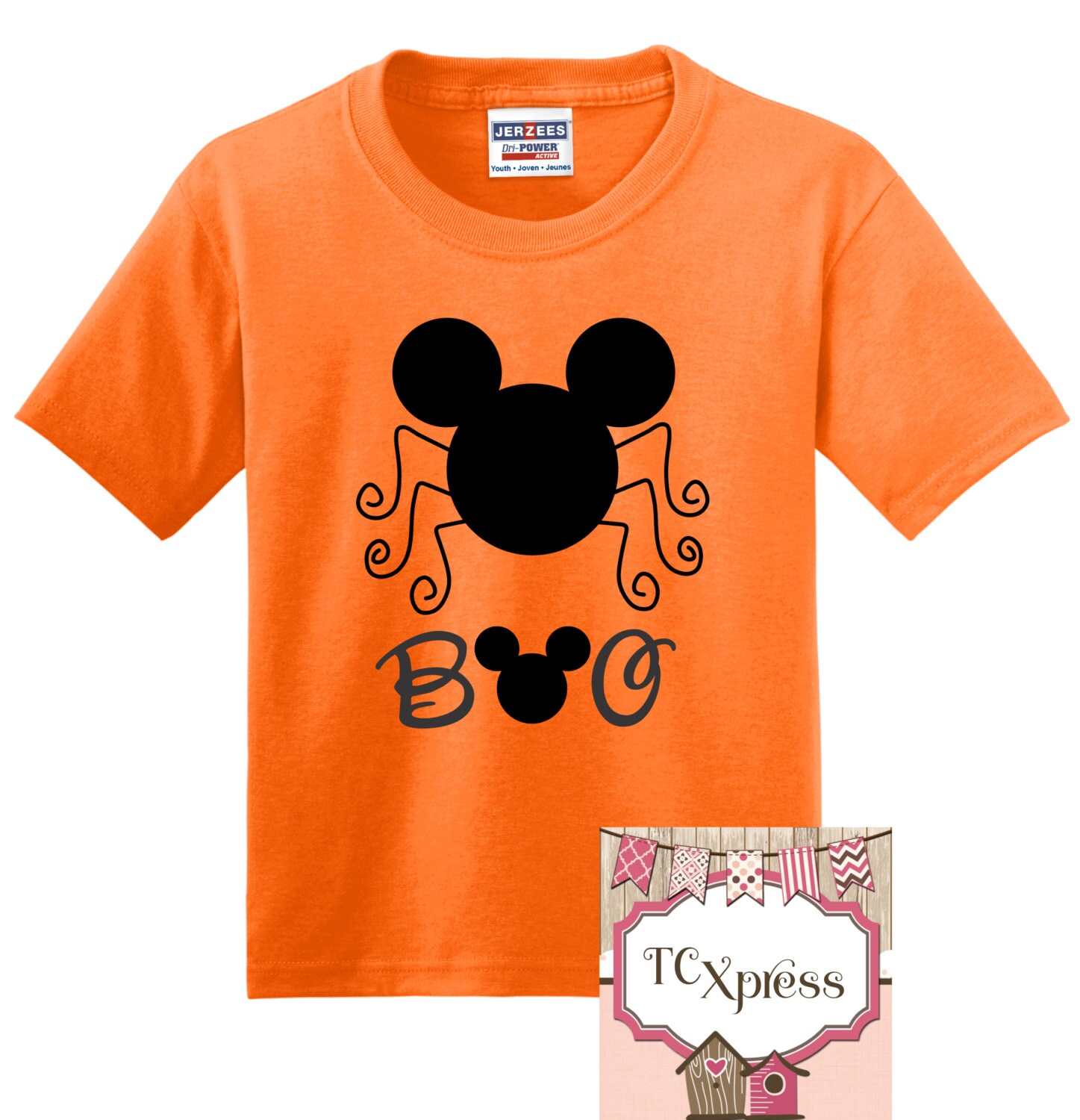 Halloween Disney Shirt Mickey Spider Shirt Mickey by TCXpress
