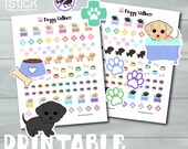 Printable Planner Stickers &amp; Accesories by PrintStick on Etsy