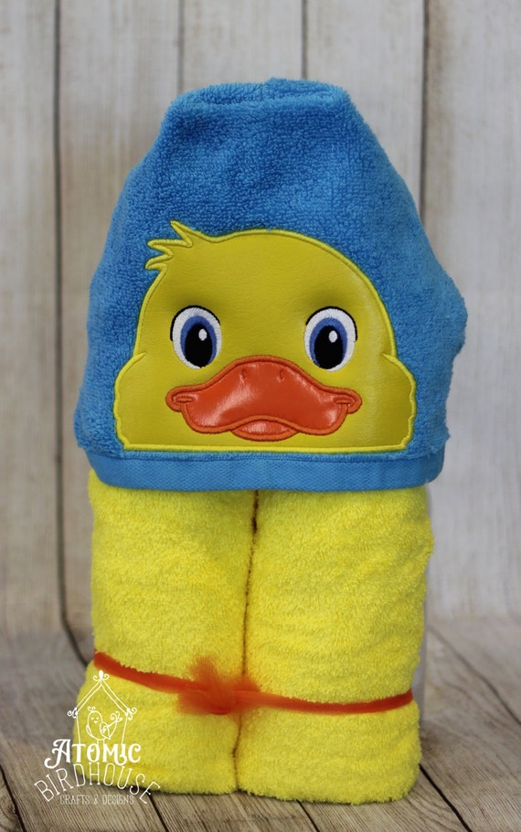 Duck Hooded Towel Toddler Towel Bath Towel Towel for