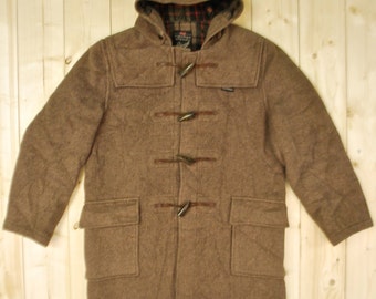 Vintage 1960's GLOVERALL DUFFLE Coat / Made in England / Retro Collectable Rare