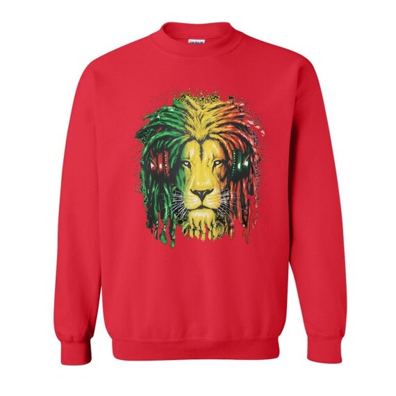 lion with dreads shirt