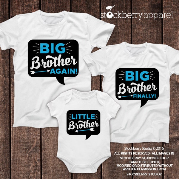 t shirt big brother little brother