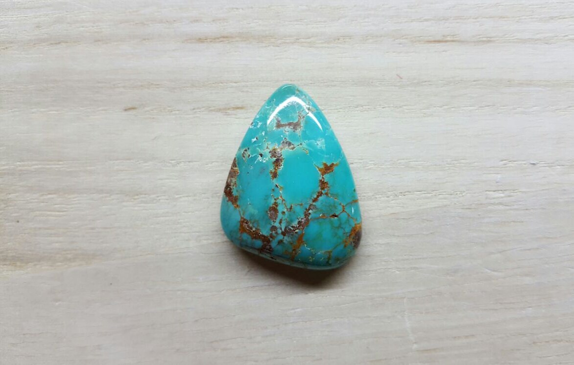 23.80 Cts Natural Bisbee Turquoise Rich Green by KarionOfficial