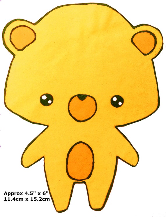 lemon bear plush