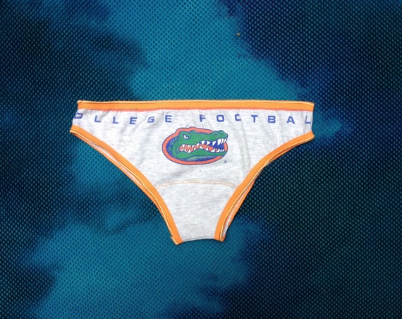 Uf Florida Gators Bikini Panty Orange Blue Gator Game Day 0292