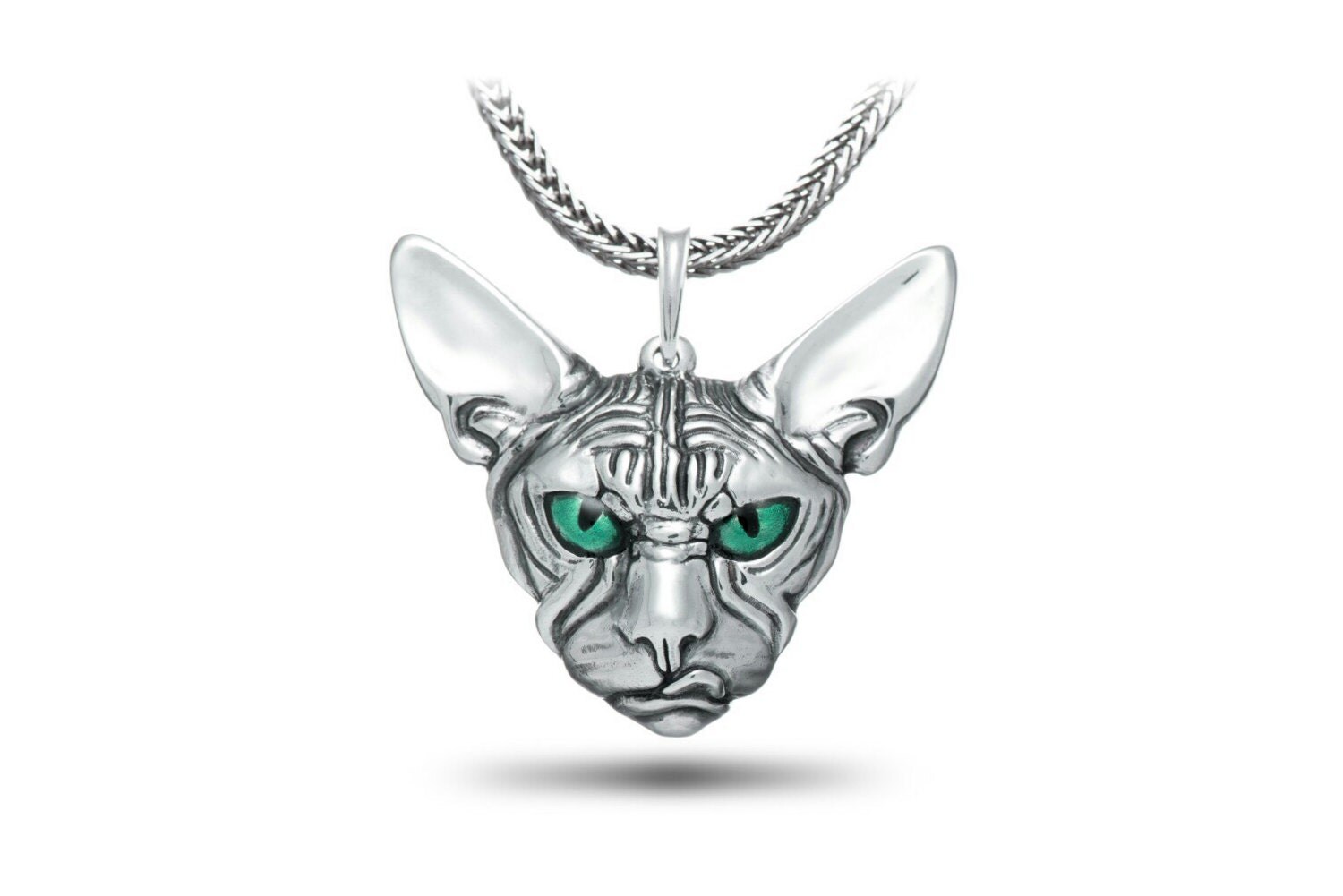 Sphynx pendant Cat jewelry Sphynx jewelry Animal necklace
