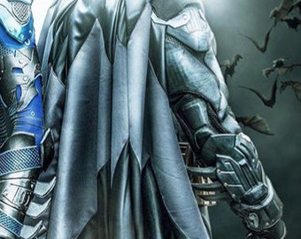Arkham Knight Cape, Batman Cape, Batman Arkham Knight Cosplay, Arkham Knight Costume, Arkham Knight Batman Cape,