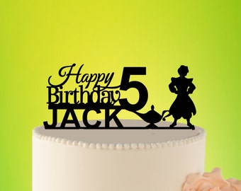 Alladin Birthday Cake topper Baby, Birthday cake topper Alladin Birthday Topper baby Disney cake Decor Baby Cake Invitation Disney L2-01-006