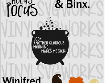 Hocus Pocus SVG File PACK