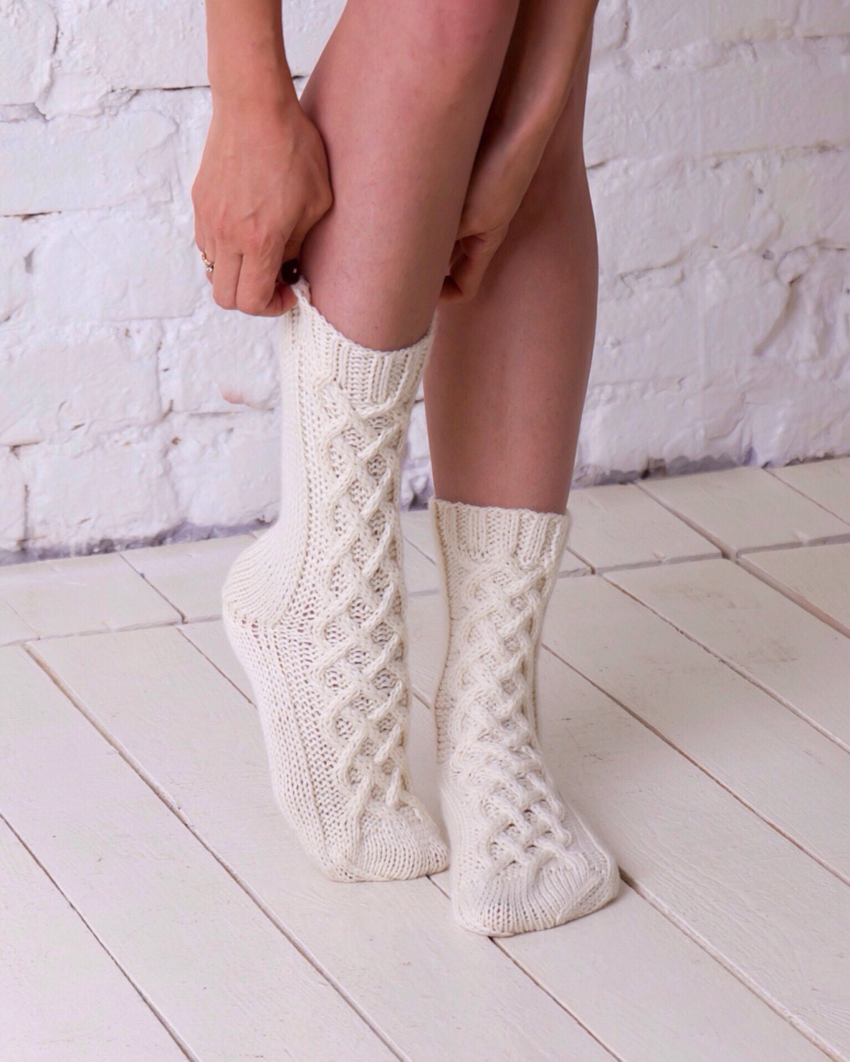 Hand Knit Socks You searched for: hand knit wool socks! Etsy is the home to thousands of handmade, vintage, and one-of-a-kind products and gifts related to your search. No matter what you’re looking for or where you are in the world, our global marketplace of sellers can help you .