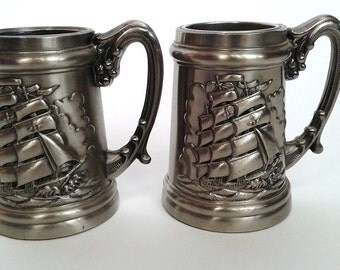 Miniature pewter mug  Etsy