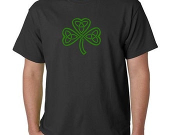 St. Patrick's day shirts - Shamrock shirt - celtic knot tshirt - small through xxxl - irish gift