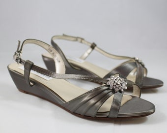 one inch wedding shoes