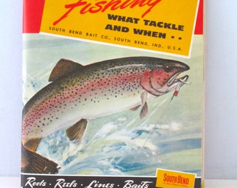 Vintage South Bend Fishing and Tackle Catalog