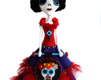 Frida - Frida Art Doll - Frida Kahlo - Day of the Dead