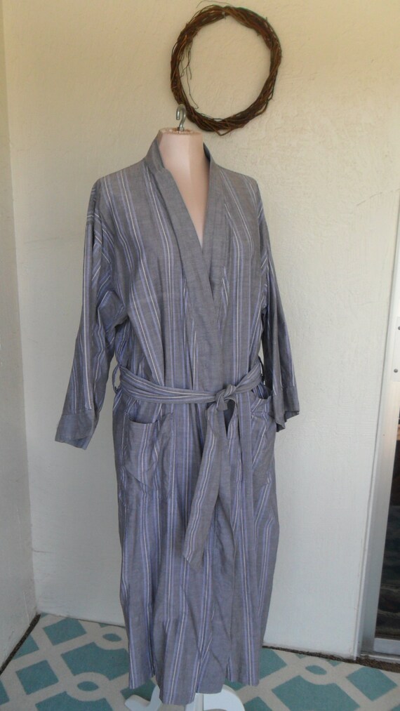 Vintage Men's Robe Christian Dior Monsieur Dressing Gown