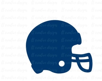 Football Helmet SVG, Football SVG, Helmet SVG, Football Cut Files, Cricut Cutting Files, Silhouette Cut Files, Svg Files