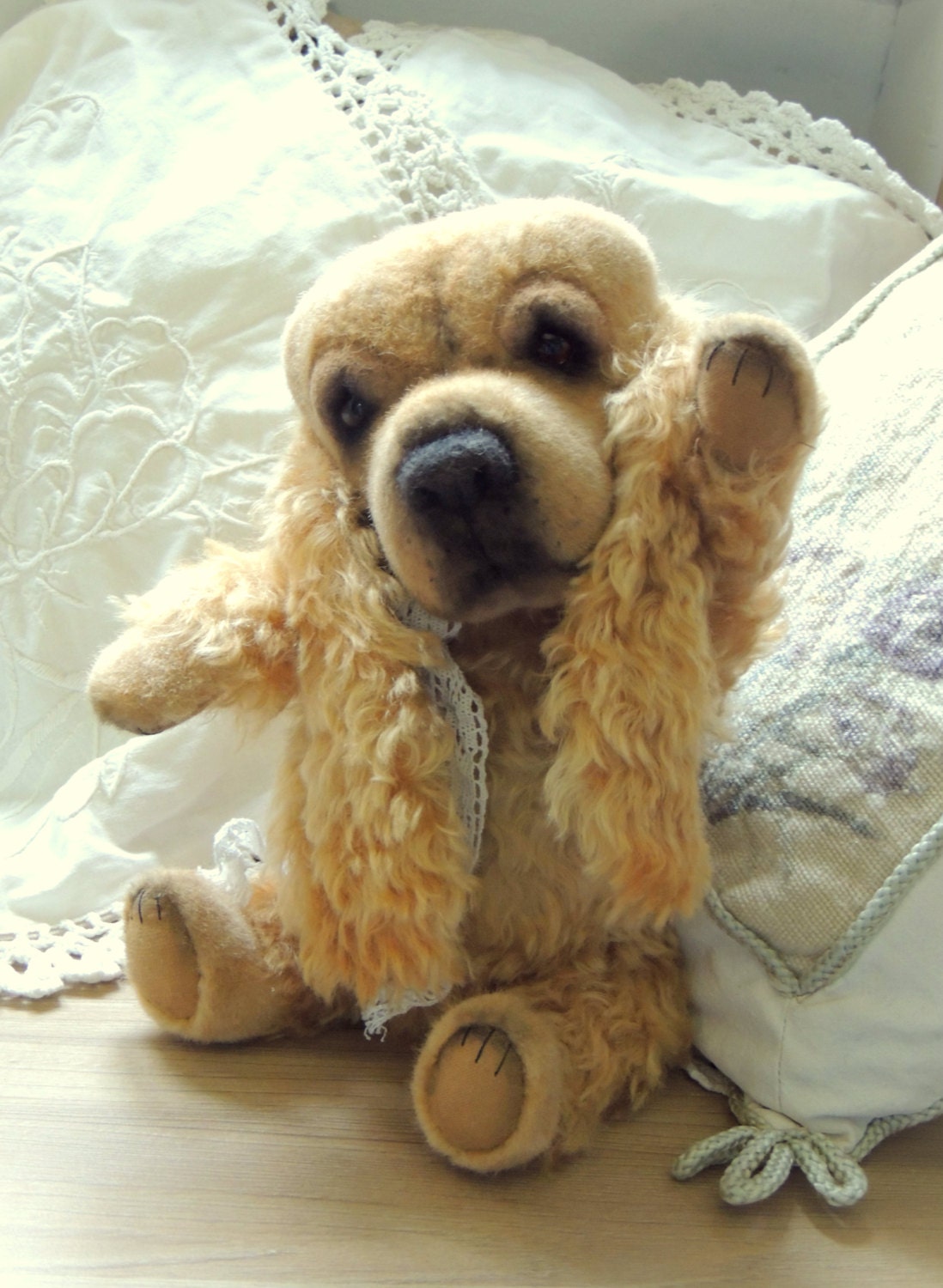 spaniel teddy bear