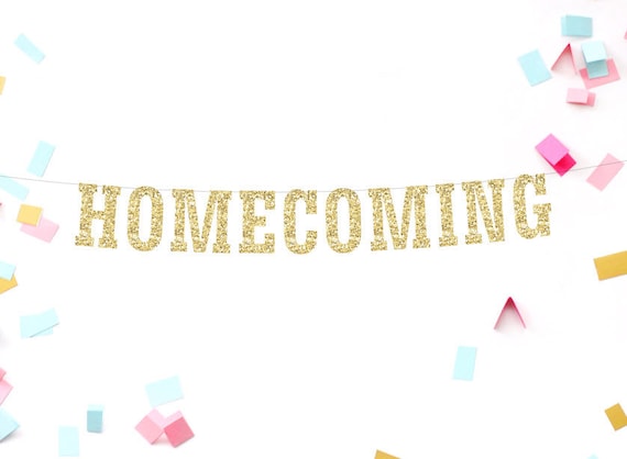 Homecoming Banner Homecoming Dance Homecoming Party Senior