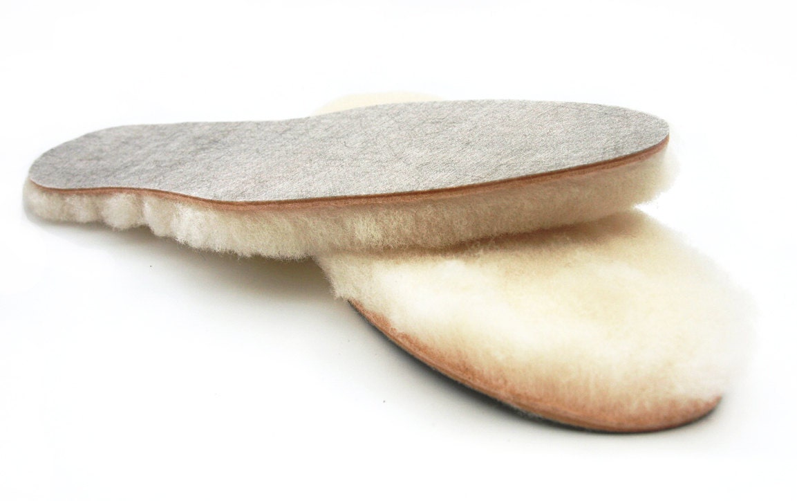Portuguese Thick Sheepskin Lambswool Insoles Insole vegetable