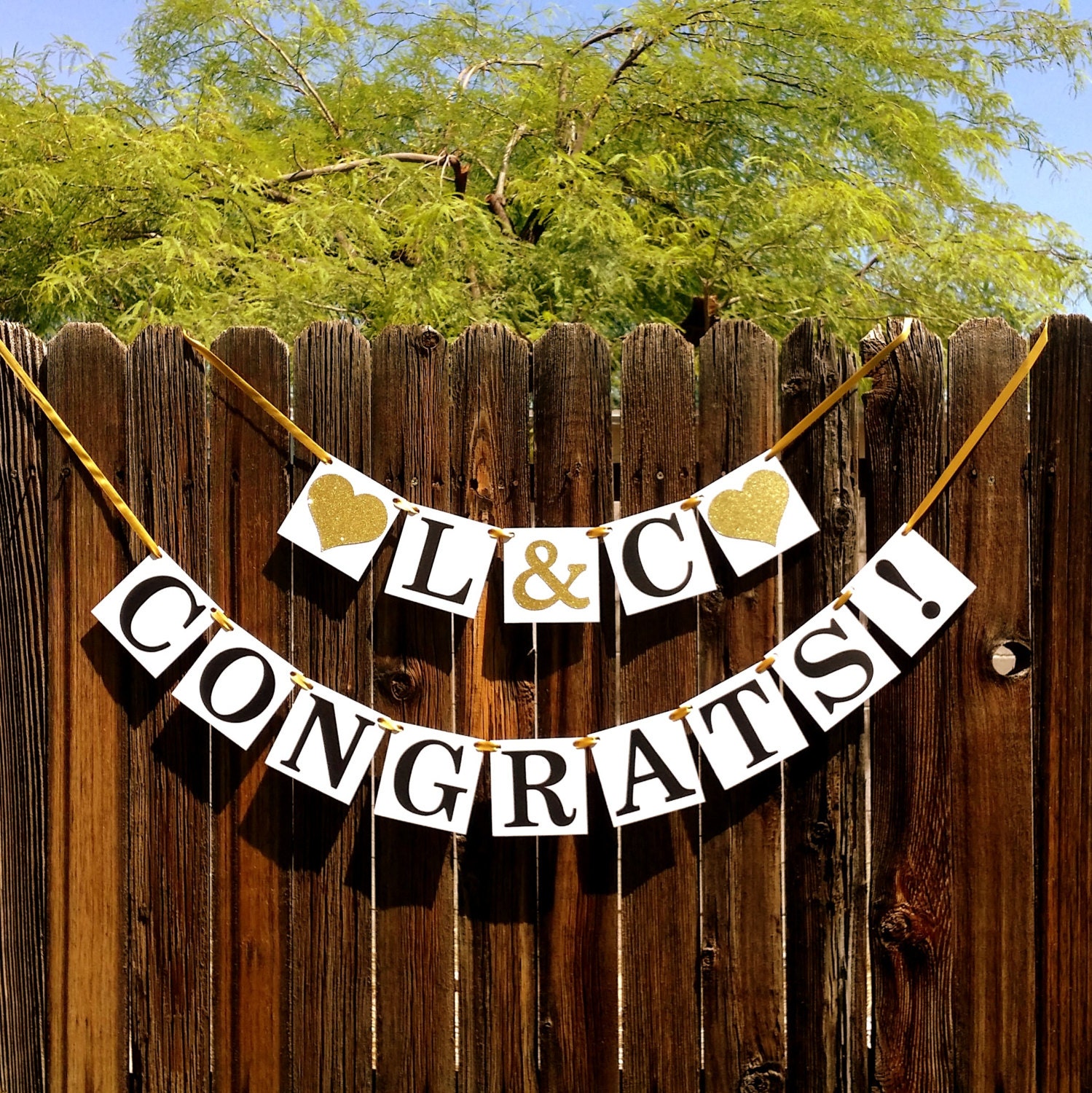 Engagement Banner Congrats Banner Engagement Party Decor