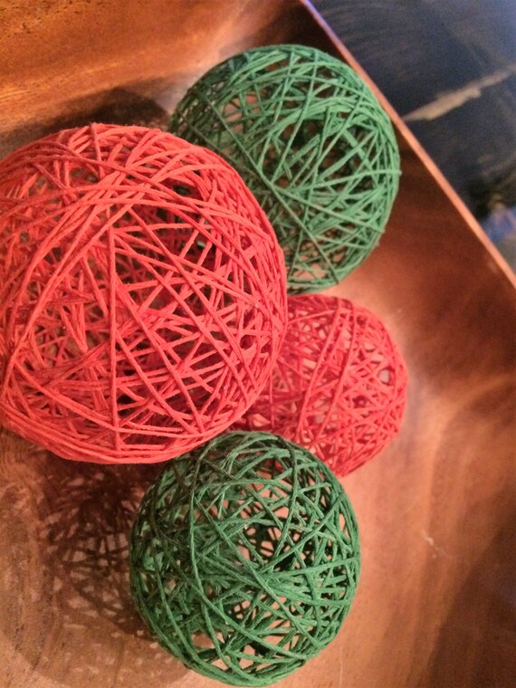 Tropical Frog Decorative Yarn Balls String Balls Orange
