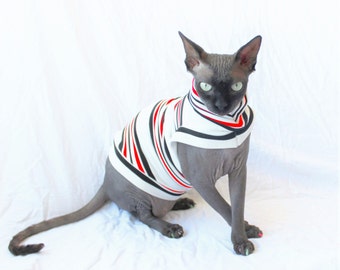 Designer Cat Shirt "Lighten up, Francis" Summerweight Cat Clothing