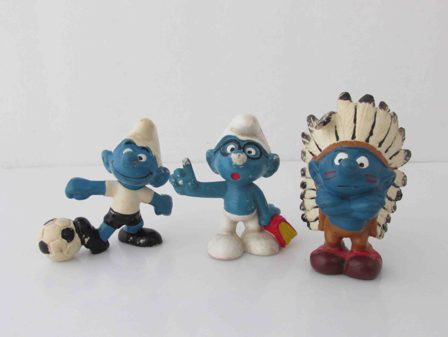 smurf mini figures