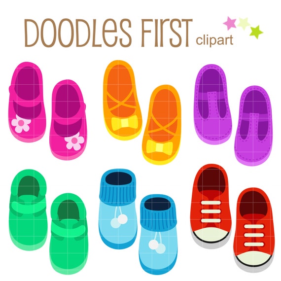 baby booties clipart - photo #43
