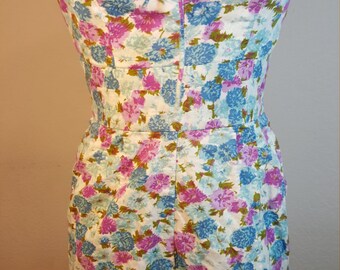 FREE SHIPPING 1950 Swim Suit Romper