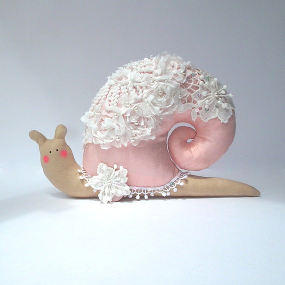 stuffed snail