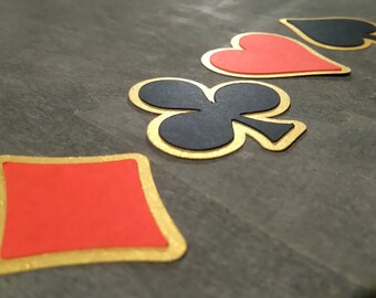 Alice in Wonderland party decorations, Casino theme party, Alice in Wonderland party supplies confetti, Casino decorations, Poker party