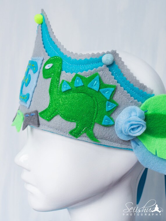 Dinosaur Birthday Crown Dinosaur Baby Crown Prince Crown