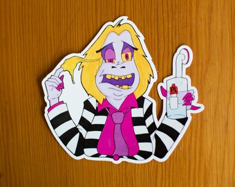 Beetlejuice stickers | Etsy