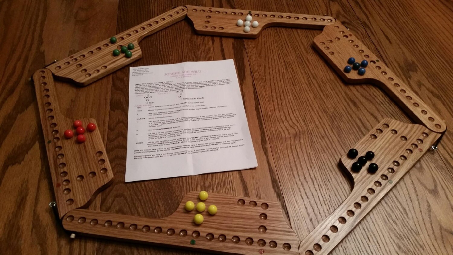 Jokers Are Wild Game Board