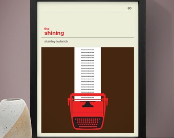 The Shining Movie Poster, Film Poster, Movie Print, Stephen King