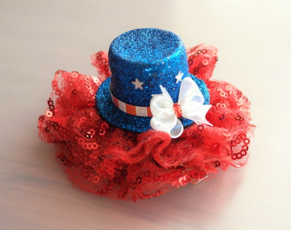 4th of july sequin cowboy hat