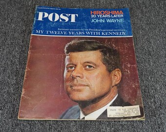 Vintage Saturday Evening POST Magazines 1950's and 60 (12 Magazines), Worn, Lot 10 Vintage Saturday Evening POST Magazines 1950's and 60 (12 Magazines), Worn, Lot 10