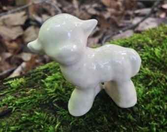 Vintage Small Lamb Figurine