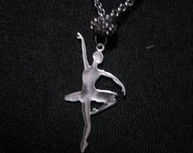 OUTLETISSIMO Collana Ballerina Con Zirconi Rosa - Ciondolo Danza Classica, Regalo Per Bambine E Donne - Foto 3