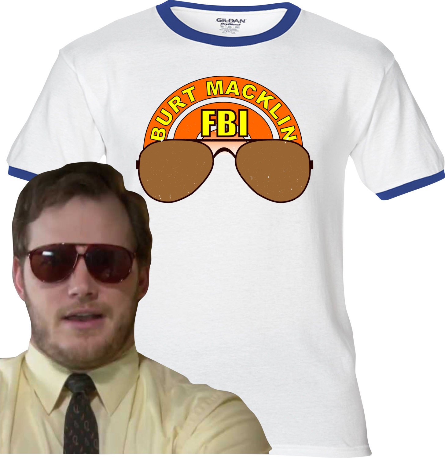 burt macklin t shirt