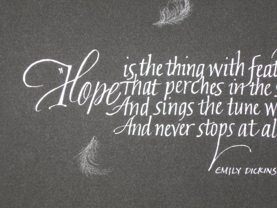 hope by emily dickinson meaning