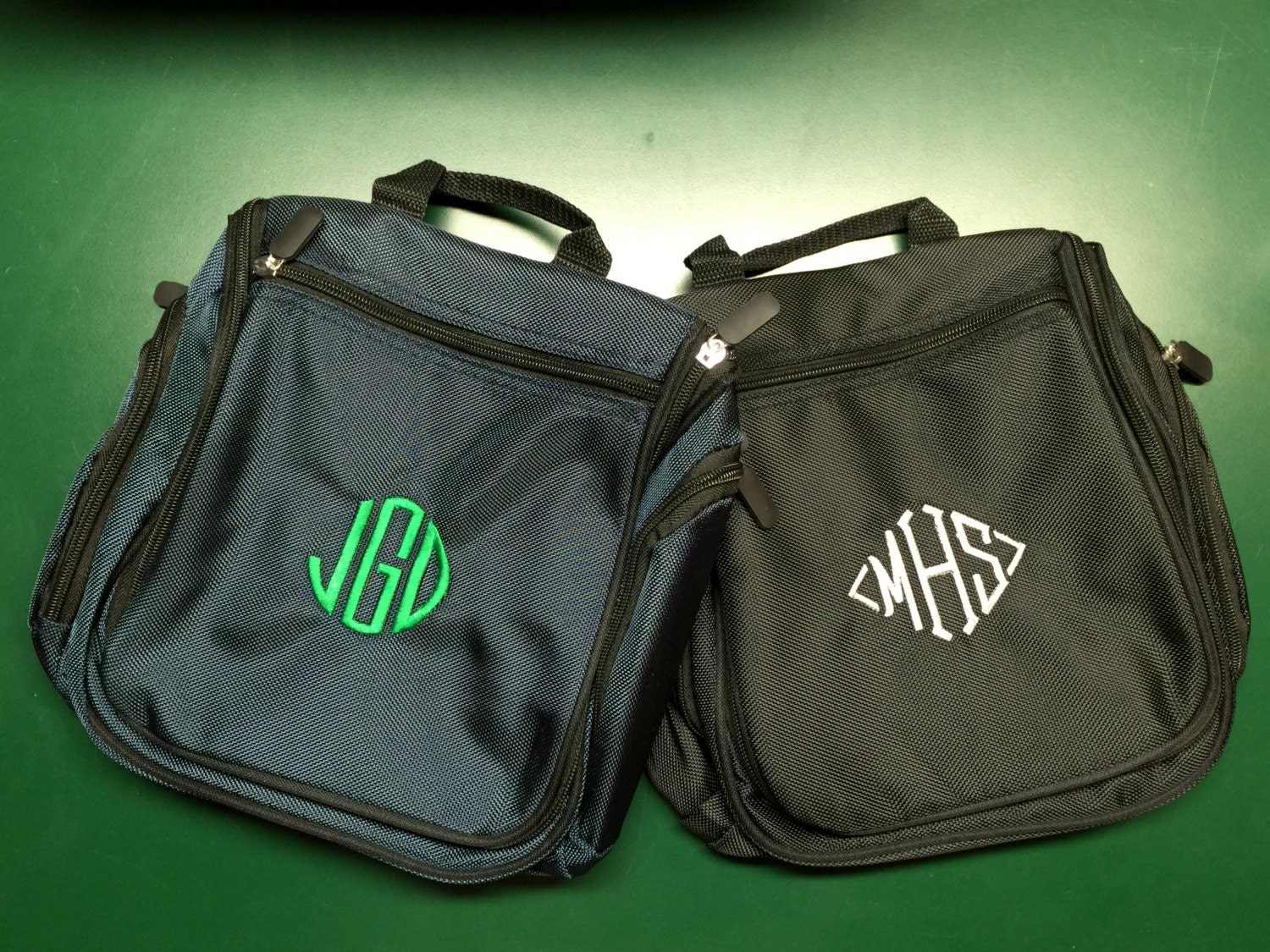 monogrammed luggage for men