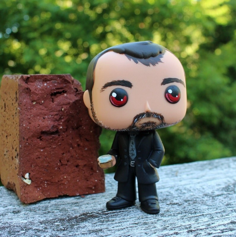 aziraphale and crowley funko pop