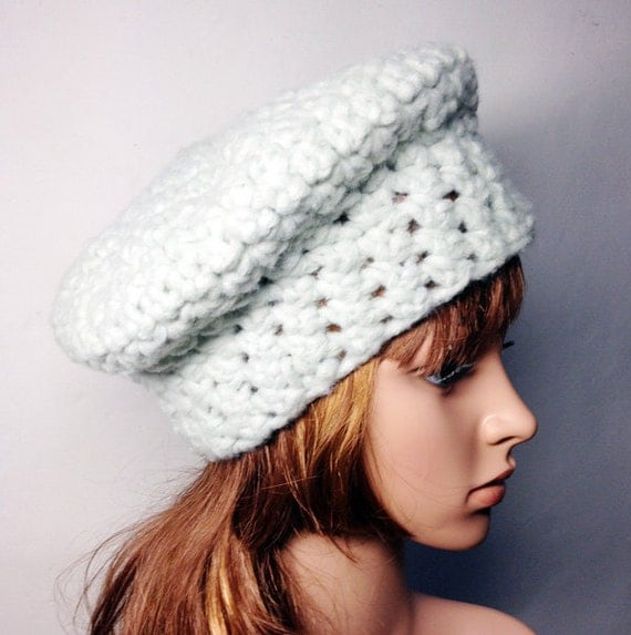 Crochet PATTERN - LEA BERET - Crochet Hat Pattern ...