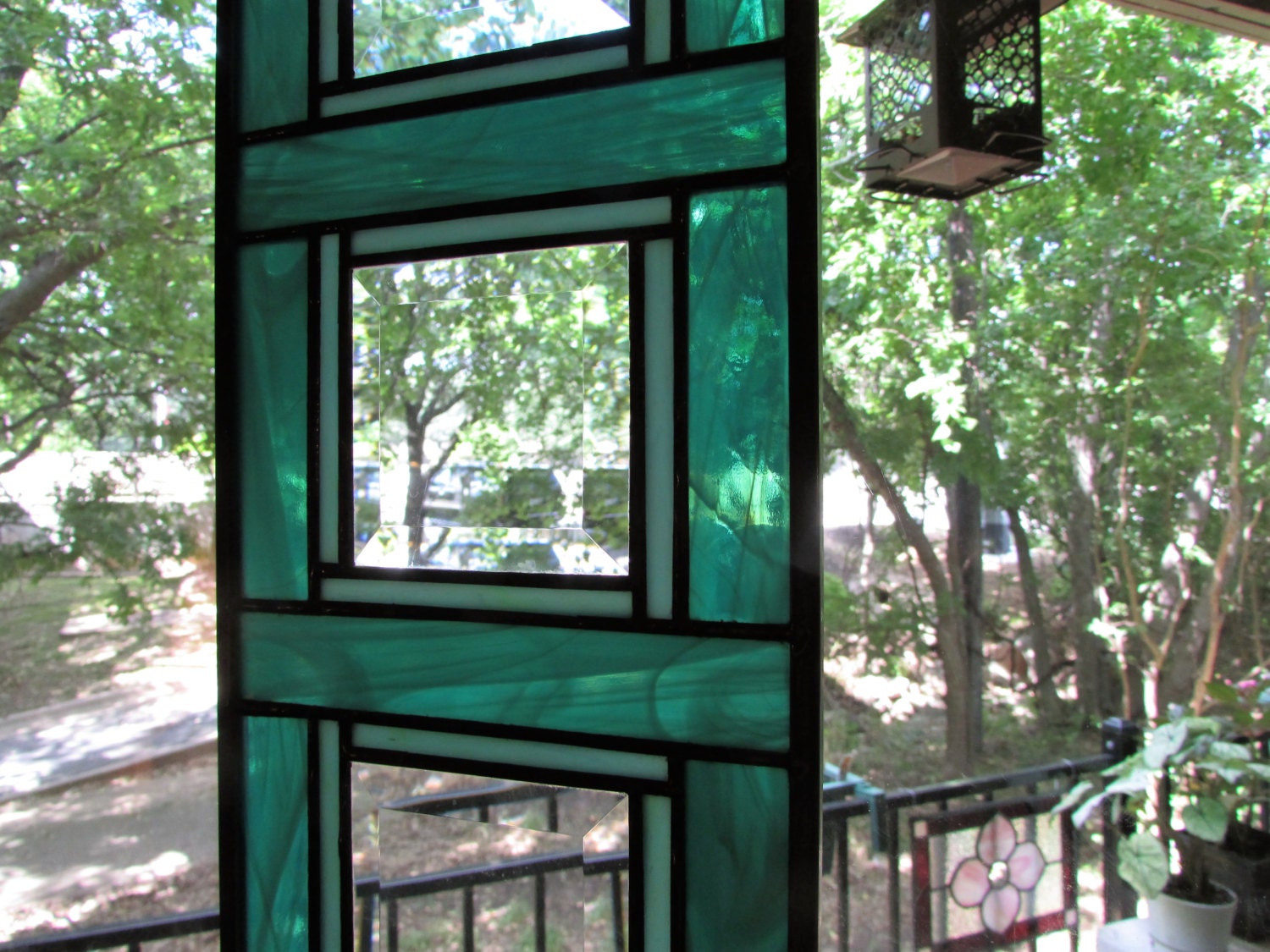 Stained Glass Panel by GKYCreations on Etsy