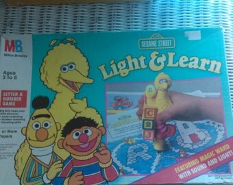Vintage sesame street game