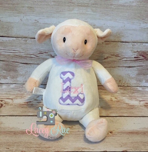 monogram stuffed animals