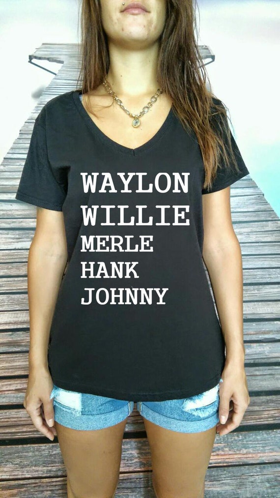 women's waylon jennings t shirt